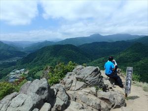 山頂の様子