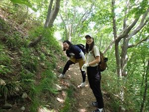 最近登山を始めた方々です