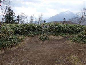 イチャンコッペ山山頂の状況