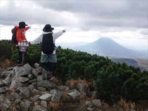 山頂の様子