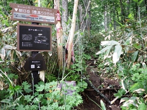 朝日岳岩戸公園コース