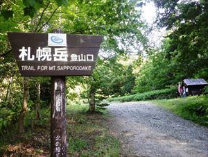 本日は札幌岳冷水沢コースの林道から山頂までを巡視しました。