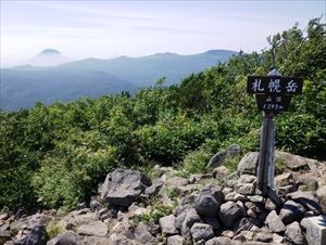 山頂の様子