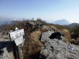 山頂の様子