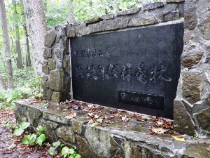 野幌自然休養林を巡視