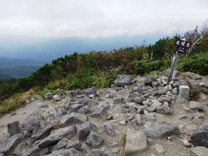 山頂の様子