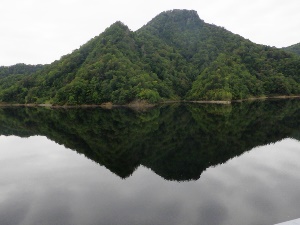 さっぽろ湖側から見た小天狗岳