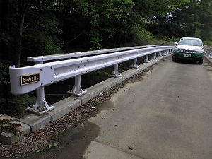 本日は空沼橋から空沼岳木天蓼小屋までの車道（歩道）整備を行いました。