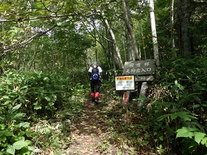 小天狗岳へ