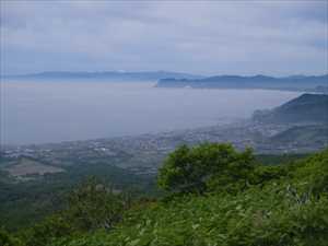 噴火湾の様子