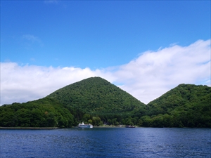 遊覧船桟橋風景