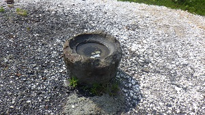 かつての暮らしを思わせる遺物