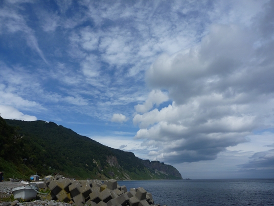 なんだか、吸い込まれそうな青空です