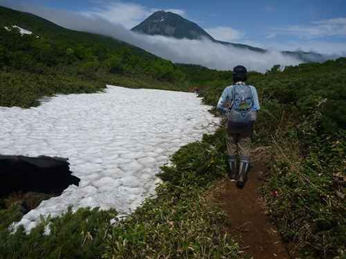 雪渓部分