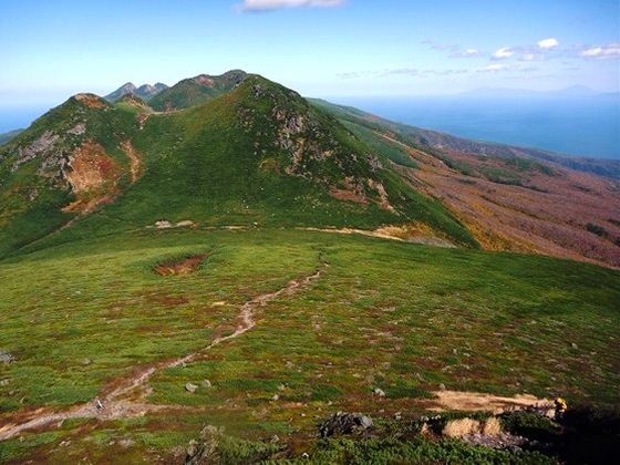 知床連山の山々