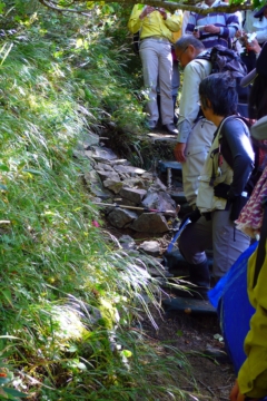 登山道修復の検証