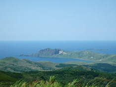 スコトン岬・トド島方面の景色