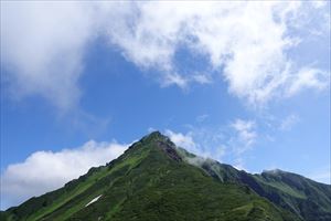 鴛泊ルート薬師のピーク（長官山）