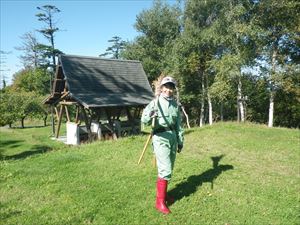 森林公園の管理人さん