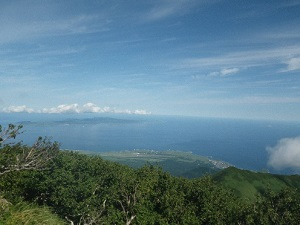 鴛泊コースからの景色