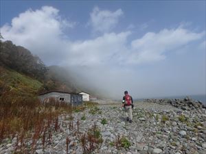 海岸コースの巡視