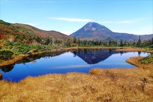 三の沼からの羅臼岳