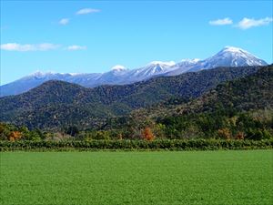 午前中の知床連山