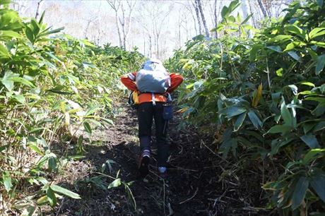 斜度がきつい急勾配