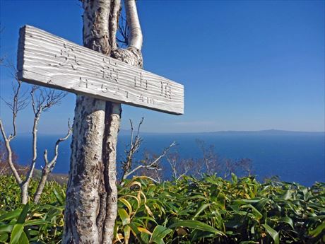 英嶺山の山頂