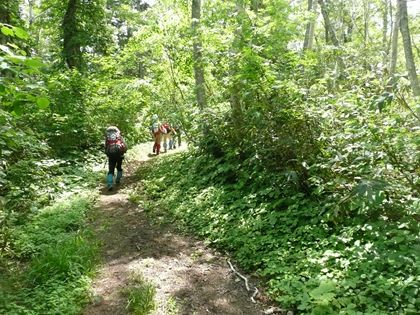 天候がよいためか、比較的多くの登山者がいました