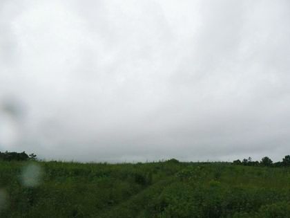 大雨のため暑寒別岳は見えませんでした