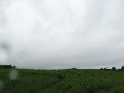 大雨のため暑寒別岳は見えませんでした