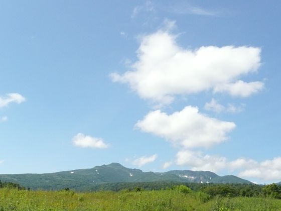 本日も暑寒別岳は鮮明に見えていました