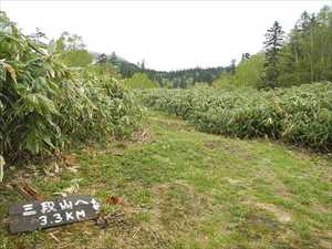 白銀荘歩道入口