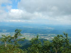 半面山の山頂