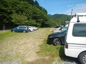 車両が並んでいました。