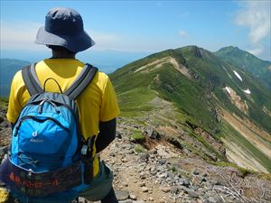 周囲の山並みが際立って見えた十勝連峰