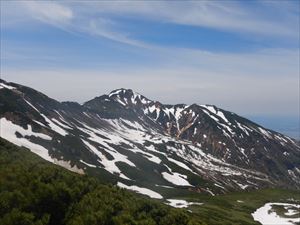 山頂付近では360度大パノラマで富良野岳、三峰山、遠くに東大雪の山々が見えます。
