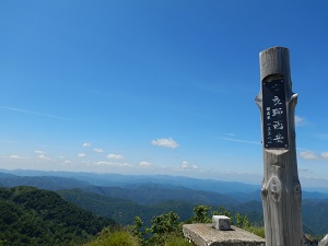 十勝岳連峰、大雪山、夕張山地