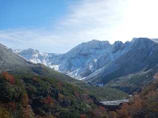 駐車場からの景色