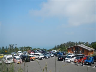 十勝岳温泉駐車場