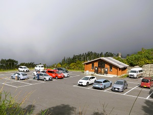 十勝岳温泉駐車場