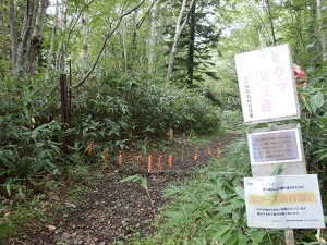 原始ヶ原歩道入口