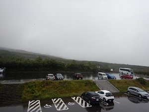 望岳台駐車場の様子