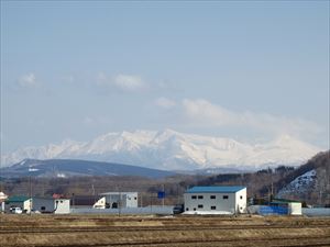 大雪山系：管内からの眺望