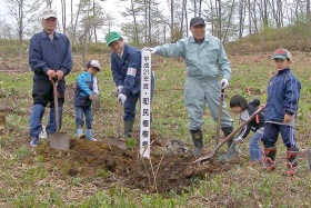 記念標柱を建立しました