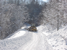 除雪作業