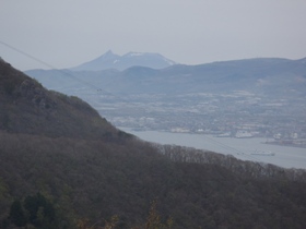 千畳敷から見た駒ヶ岳の写真
