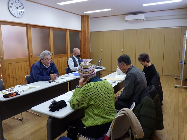 第4回「雷別ドングリ俱楽部」の様子