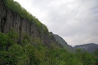 断崖絶壁の写真